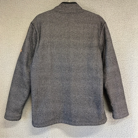 Orvis Men’s Sherpa Lined Quarter Zip Pullover Sweater Sz M - Picture 7 of 12